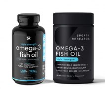 Заказать Sports Research Omega 3 Fish Oil 1250 мг 90 капс