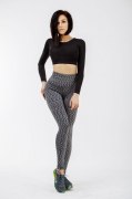 Заказать BonaFide Лосины Corsage Soft Melange (Black&Gray)
