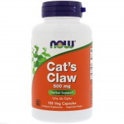 Заказать NOW Cat's Claw 500 мг 100 капс