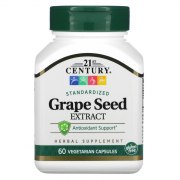 Заказать 21st Century Grape seed extract 60 капс